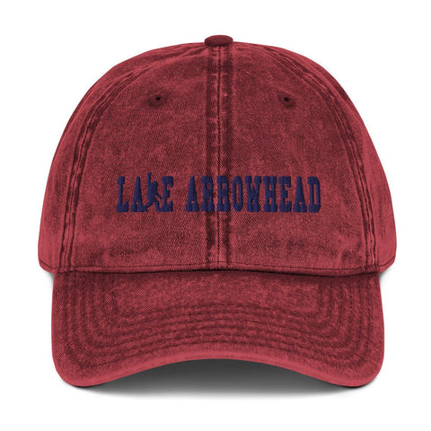 Lake Arrowhead Sasquatch - Vintage Dad Hat - Wears The MountainWears The Mountain