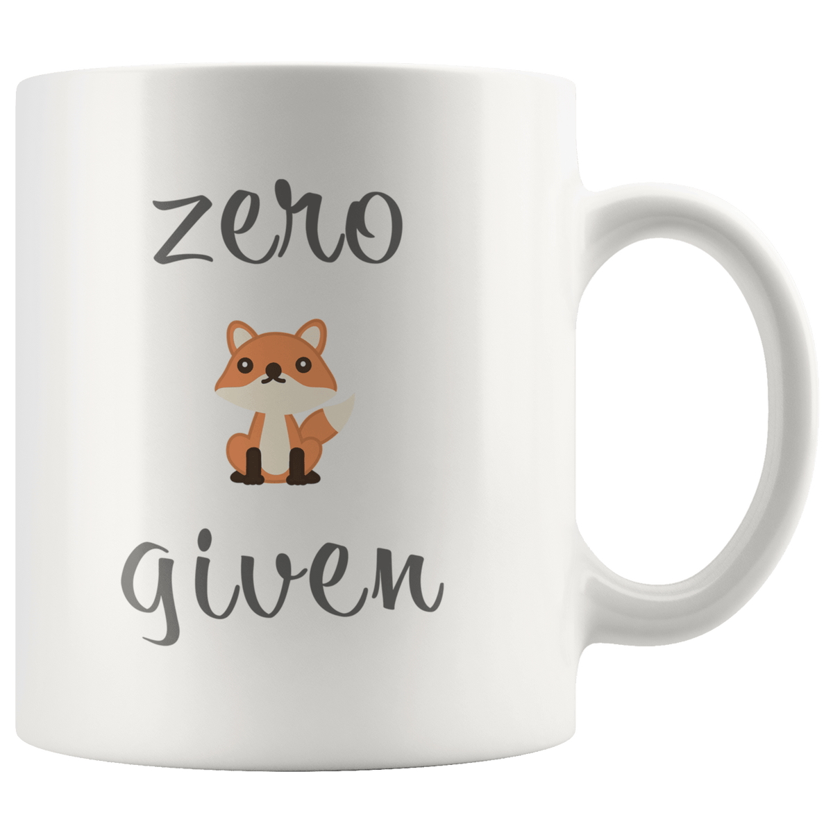 Zero Fox Given Coffee Mug (Warehouse) Wears The Mountain