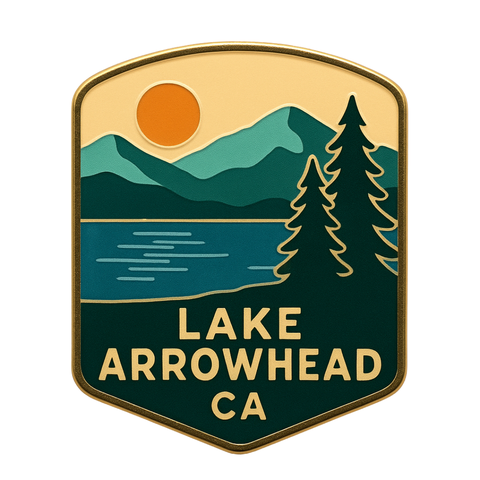 Lake Arrowhead - Enamel Pin