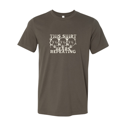 Bears Repeating - Unisex Jersey T - Wears The MountainT-ShirtsPrint Melon Inc.