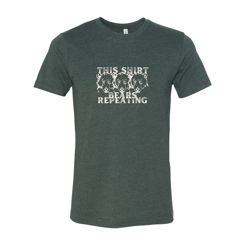 Bears Repeating - Unisex Jersey T - Wears The MountainT-ShirtsPrint Melon Inc.
