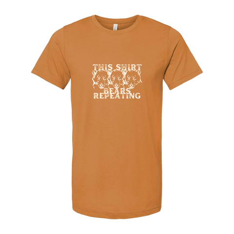 Bears Repeating - Unisex Jersey T - Wears The MountainT-ShirtsPrint Melon Inc.