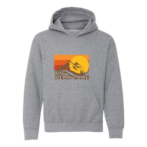 Big Bear Lake Fall Sunset - Youth Hoodie - Wears The MountainSweaters/HoodiesPrint Melon Inc.