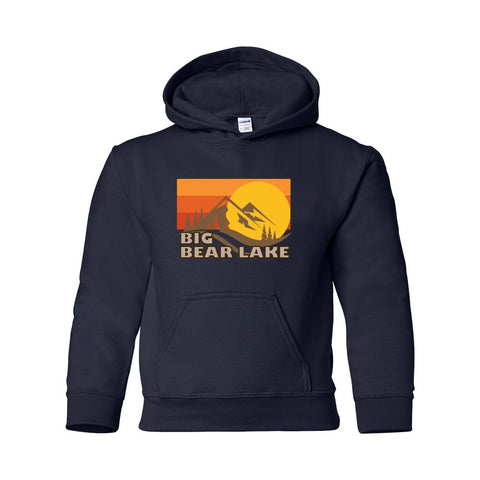 Big Bear Lake Fall Sunset - Youth Hoodie - Wears The MountainSweaters/HoodiesPrint Melon Inc.