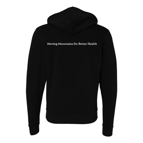 Mountains Community Health Moving Mountains - Zip up Hoodie