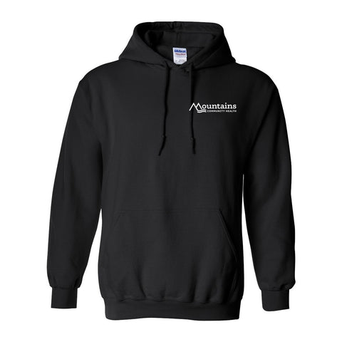 Mountains Community Health NEW - Hoodie (White Logo)