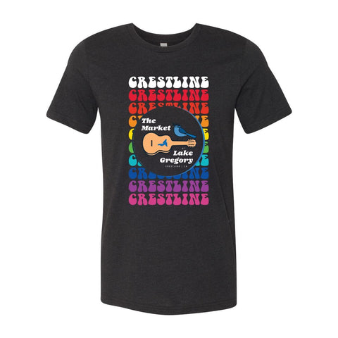 The Market at Lake Gregory Retro Vibe - Unisex Jersey T