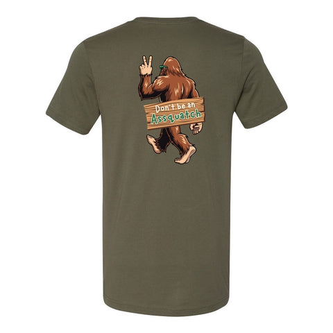 Don't be an Assquatch - Unisex Jersey T - Wears The MountainT-ShirtsPrint Melon Inc.