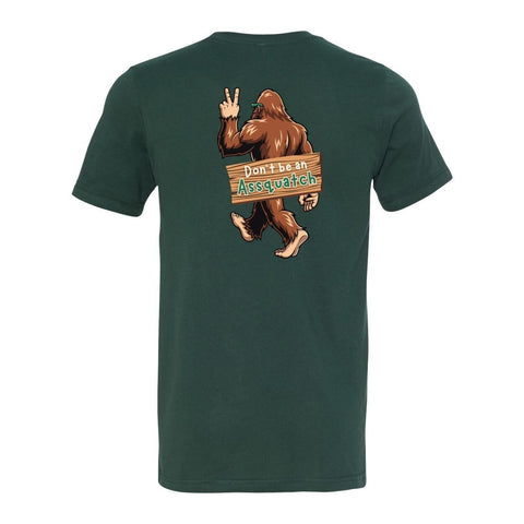 Don't be an Assquatch - Unisex Jersey T - Wears The MountainT-ShirtsPrint Melon Inc.