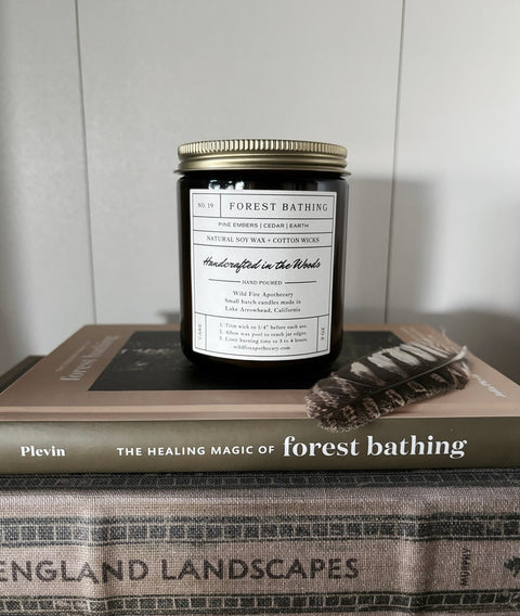 Forest Bathling (clove, earth, pine) - Wildfire Apothecary Candle - Wears The MountainCandlesWildfire Apothecary