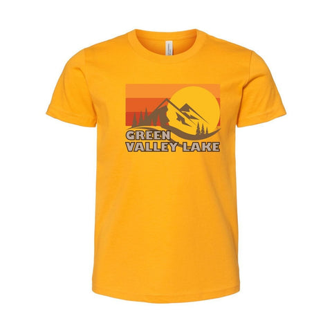 Green Valley Lake Fall Sunset - Youth Jersey T - Wears The MountainT-ShirtsPrint Melon Inc.