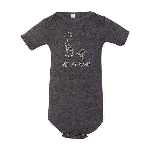 I Wet My Plants - Onesie - Wears The MountainKids/BabiesPrint Melon Inc.