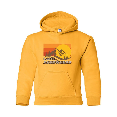 Lake Arrowhead Fall Sunset - Youth Hoodie - Wears The MountainSweaters/HoodiesPrint Melon Inc.