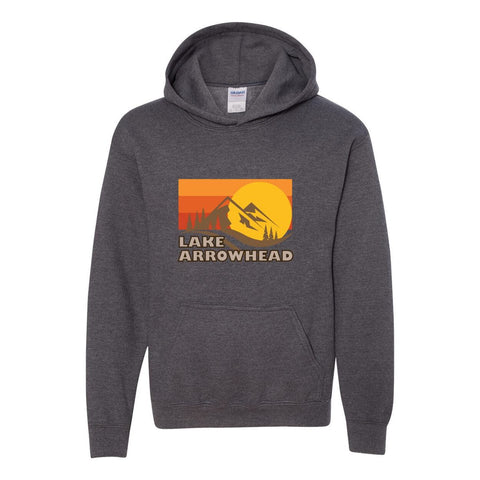 Lake Arrowhead Fall Sunset - Youth Hoodie - Wears The MountainSweaters/HoodiesPrint Melon Inc.