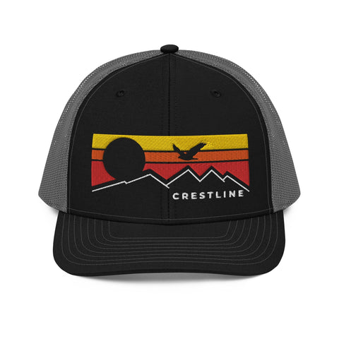 Lake Gregory/Crestline Flying Sunset - Trucker Hat (WAREHOUSE) - Wears The MountainWears The Mountain