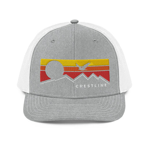 Lake Gregory/Crestline Flying Sunset - Trucker Hat - Wears The MountainWears The Mountain