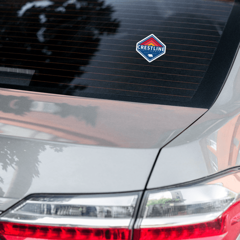Lake Gregory/Crestline Retro Diamond - Sticker - Wears The MountainStickersWears The Mountain