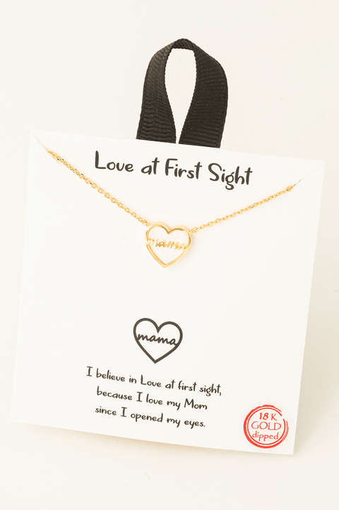 Mama Heart - Necklace - Wears The MountainWears The Mountain