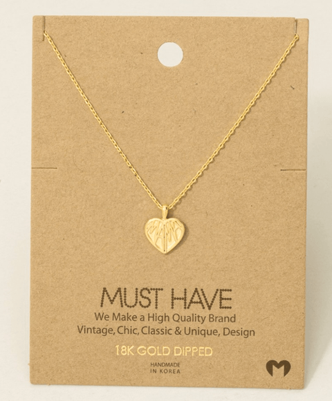 Mama Heart Pendant - Necklace - Wears The MountainWears The Mountain