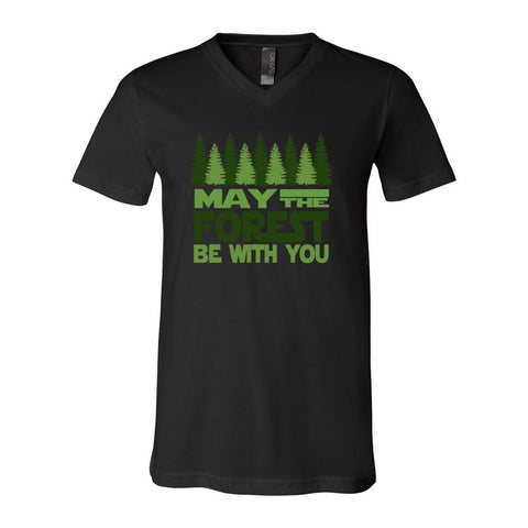May the Forest be with You - Men's Jersey V Tee - Wears The MountainT-ShirtsPrint Melon Inc.