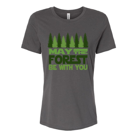 May the Forest Be With You - Women's Relaxed Fit T - Wears The MountainT-ShirtsPrint Melon Inc.