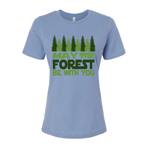 May the Forest Be With You - Women's Relaxed Fit T - Wears The MountainT-ShirtsPrint Melon Inc.