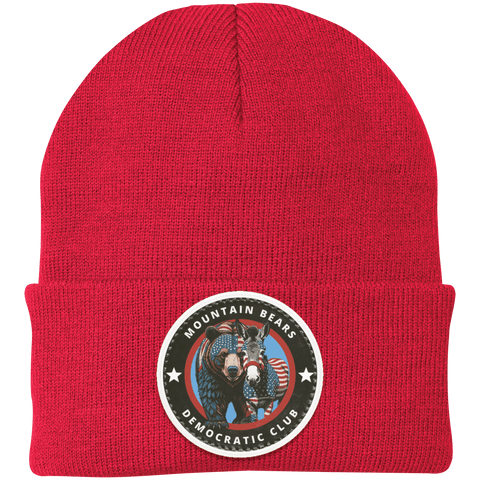 Mountain Bears - Patch Beanie - Wears The MountainHatsCustomCat