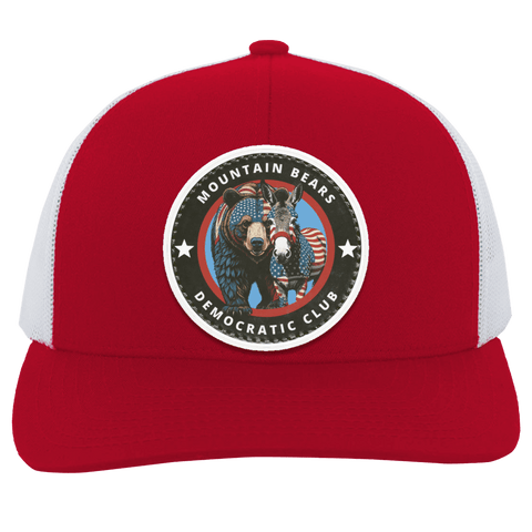 Mountain Bears - Patch Hat - Wears The MountainTrucker HatsCustomCat