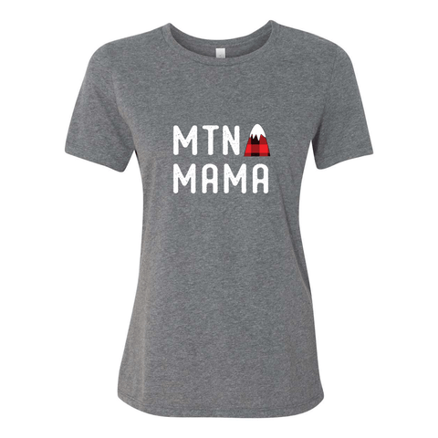 Mtn Mama - Women's Relaxed Fit T - Wears The MountainT-ShirtsPrint Melon Inc.