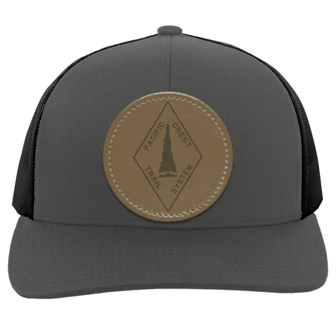 PCT Trail Marker - Trucker Patch Hat - Wears The MountainTrucker HatsCustomCat