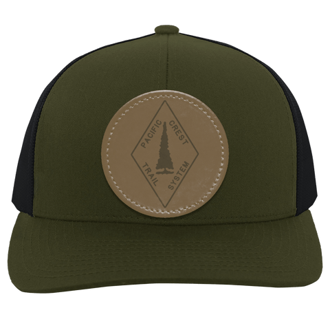 PCT Trail Marker - Trucker Patch Hat - Wears The MountainTrucker HatsCustomCat