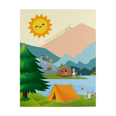 Plants and Animals of Big Bear Lake - Coloring Book (Ages 2+) - Wears The MountainBooksteelaunch