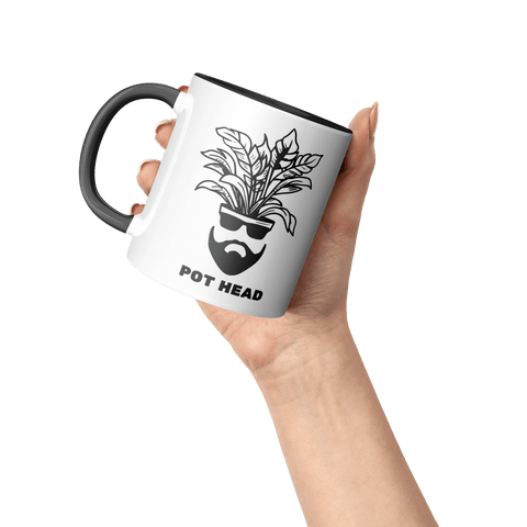 Pot Head - Accent Coffee Mug - Wears The MountainCoffee Mugsteelaunch