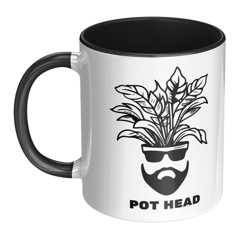 Pot Head - Accent Coffee Mug - Wears The MountainCoffee Mugsteelaunch