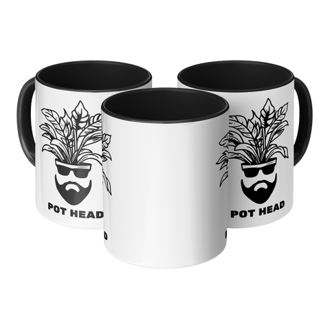 Pot Head - Accent Coffee Mug - Wears The MountainCoffee Mugsteelaunch