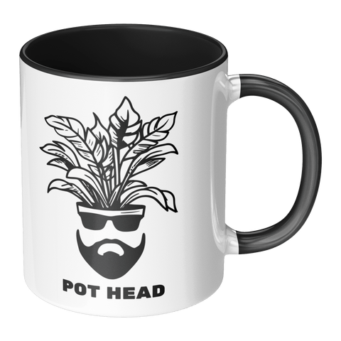 Pot Head - Accent Coffee Mug - Wears The MountainCoffee Mugsteelaunch
