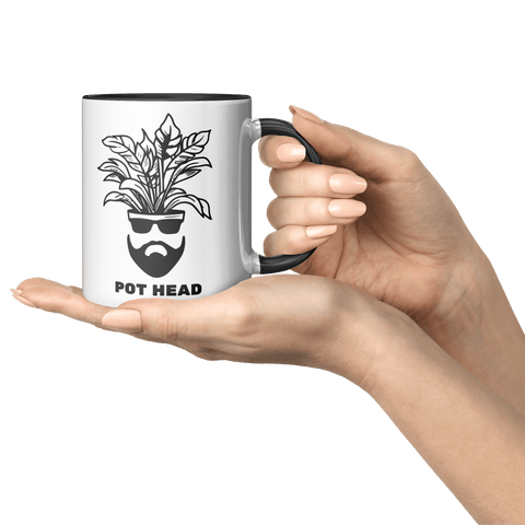 Pot Head - Accent Coffee Mug - Wears The MountainCoffee Mugsteelaunch
