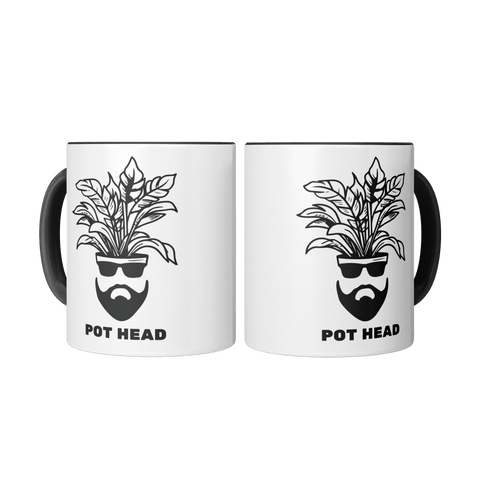 Pot Head - Accent Coffee Mug - Wears The MountainCoffee Mugsteelaunch