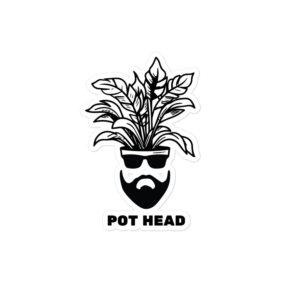 pothead coffee sticker Pot Head