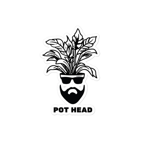 Pot Head - Sticker - Wears The MountainWears The Mountain