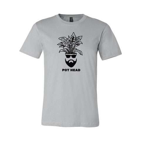 Pot Head - Unisex Jersey T - Wears The MountainT-ShirtsPrint Melon Inc.