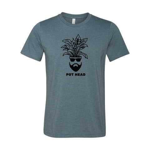Pot Head - Unisex Jersey T - Wears The MountainT-ShirtsPrint Melon Inc.