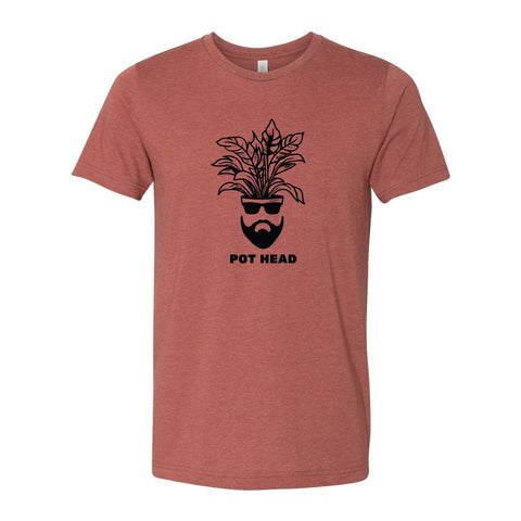 Pot Head - Unisex Jersey T - Wears The MountainT-ShirtsPrint Melon Inc.