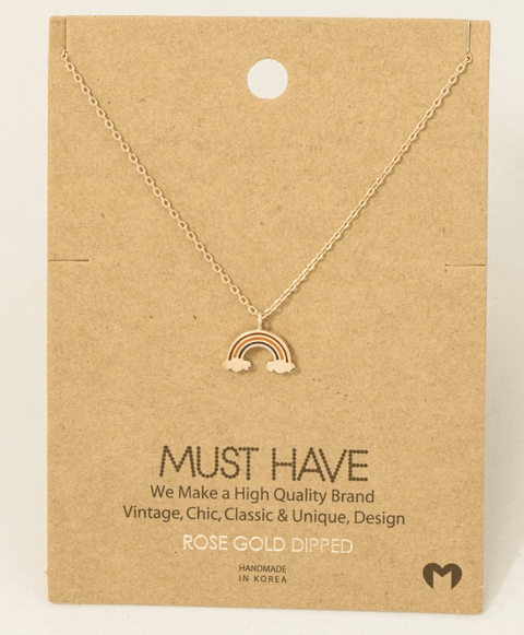 Rainbow Pendant - Necklace - Wears The MountainWears The Mountain