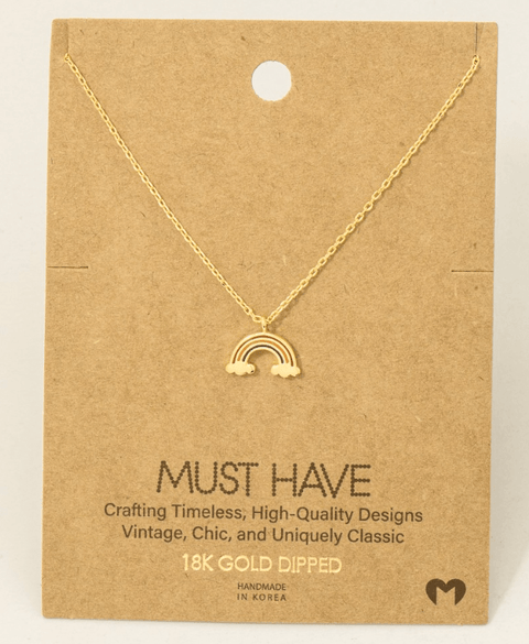 Rainbow Pendant - Necklace - Wears The MountainWears The Mountain