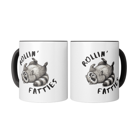 Rollin Fatties - Accent Coffee Mug - Wears The MountainCoffee Mugsteelaunch