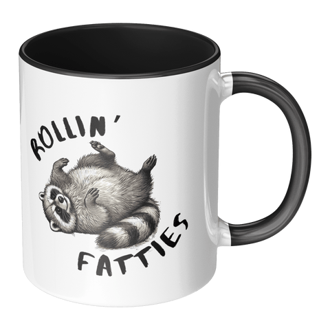Rollin Fatties - Accent Coffee Mug - Wears The MountainCoffee Mugsteelaunch