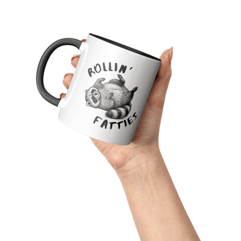 Rollin Fatties - Accent Coffee Mug - Wears The MountainCoffee Mugsteelaunch