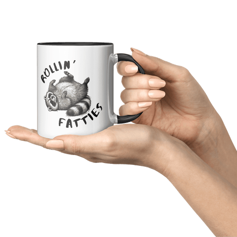 Rollin Fatties - Accent Coffee Mug - Wears The MountainCoffee Mugsteelaunch