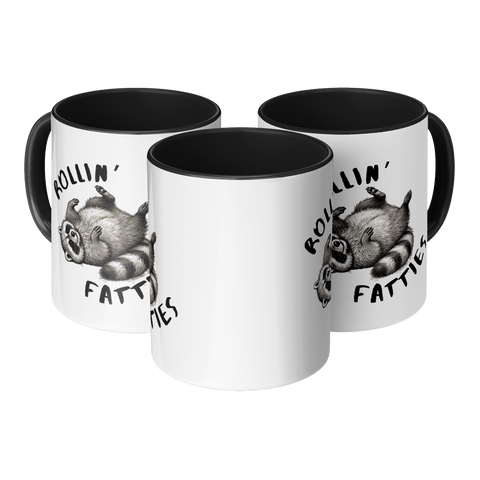 Rollin Fatties - Accent Coffee Mug - Wears The MountainCoffee Mugsteelaunch